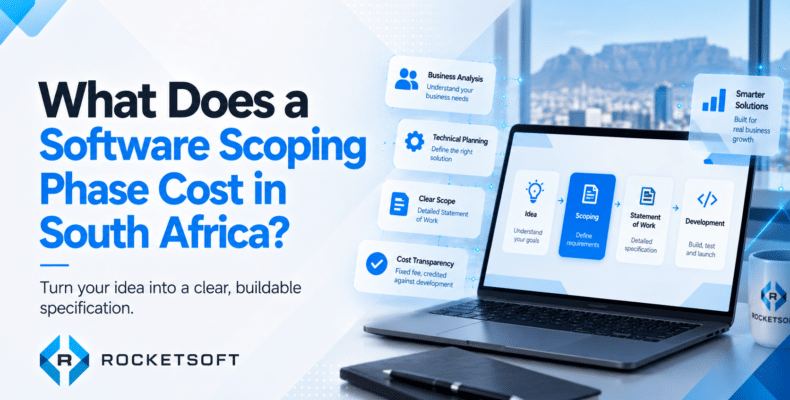 RocketSoft scoping banner